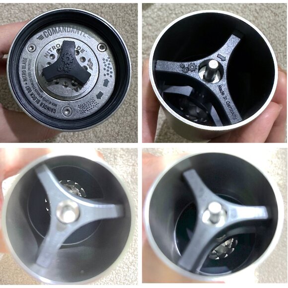 Comandante C40 GRUN MK3 Nitro Blade Coffee Grinder Military Olive Green Bean Jar - Picture 12 of 15